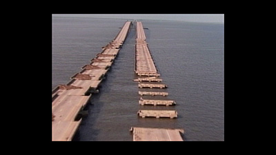 bridge destroyed by Katrina